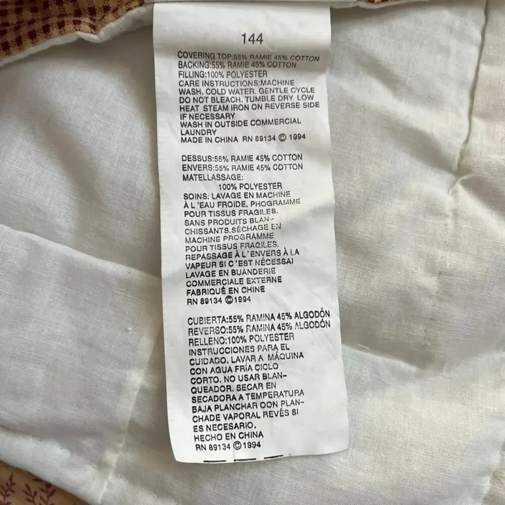Vintage Pem-America Muted Quilt 90